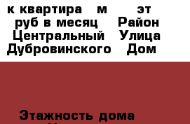 3-к квартира 59м ,2/9 эт 23000руб в месяц. › Район ­ Центральный › Улица ­ Дубровинского › Дом ­ 106 › Этажность дома ­ 9 › Цена ­ 23 000 - Красноярский край Недвижимость » Квартиры аренда   